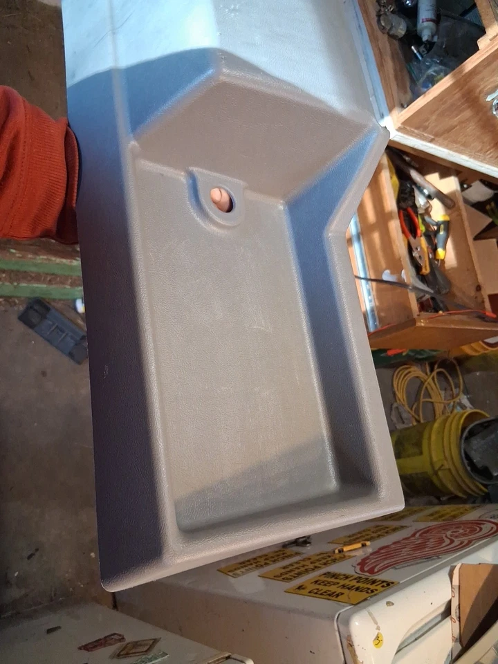 Ford Ranger Jack 1998-2001 llave de tuercas neumático herramienta almacenamiento cubierta de almacenamiento cubierta gris Foto 2 de 4