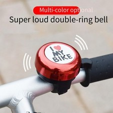 Campanello bici in metallo compatto e rumoroso ideale per pedalare in sicurezza per tutti
