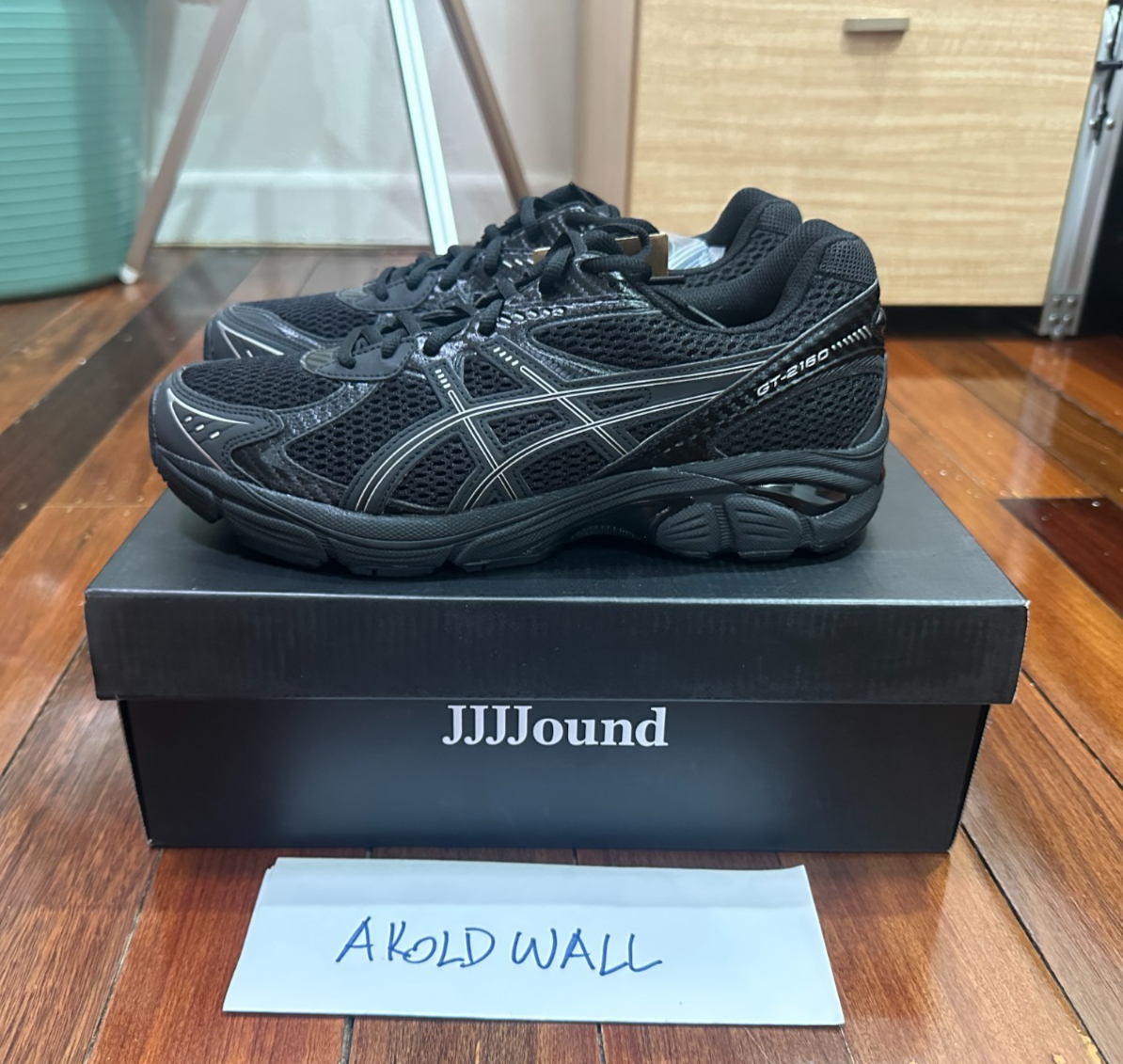 Size 9 - JJJJound x ASICS GT 2160 Black for sale online | eBay UK