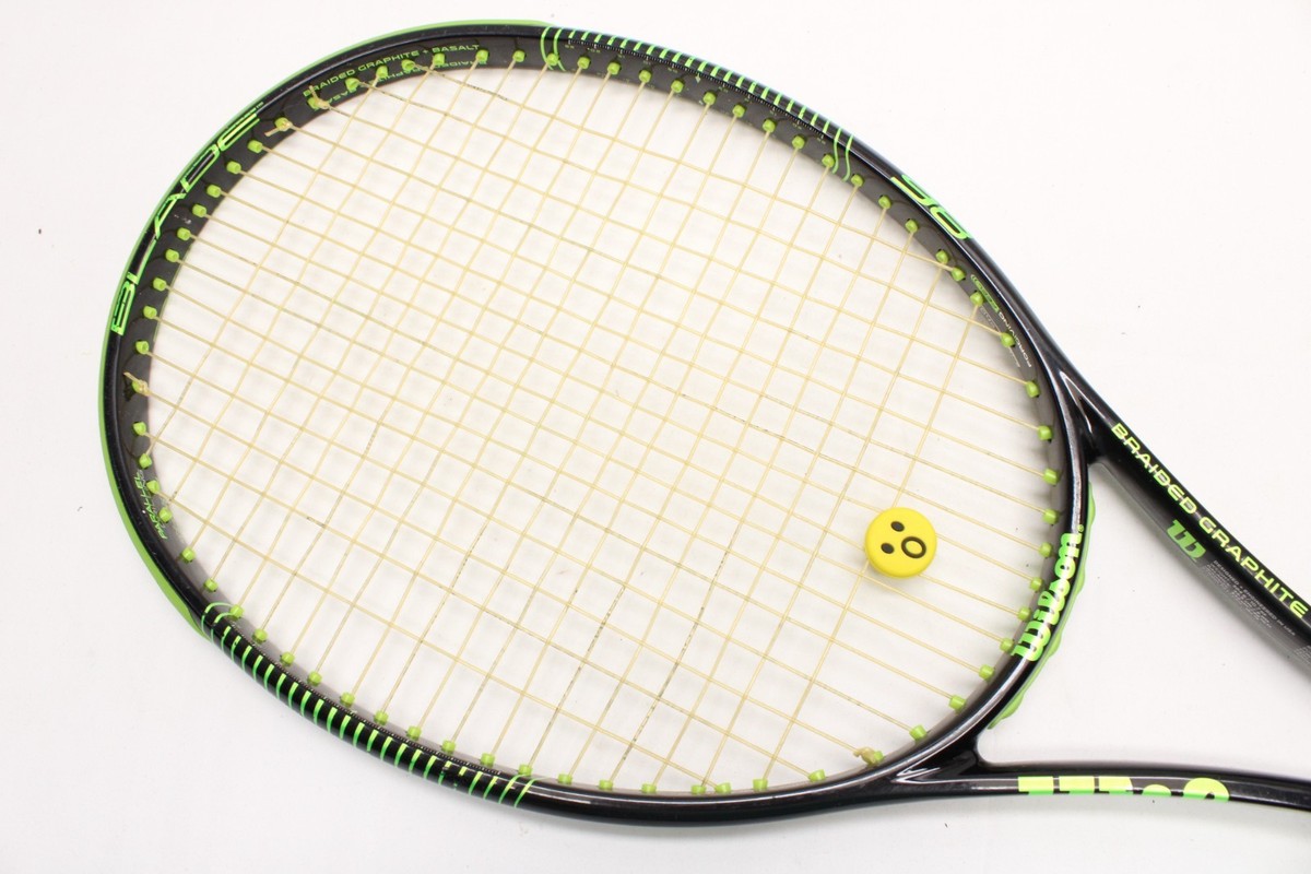 USED* WILSON BLX3 BLADE 98 (16X19) TENNIS RACQUET (4 1/2) FROM A