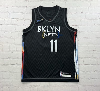 Kyrie Irving Brooklyn Nets BASQUIAT Jersey Nike Swingman
