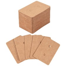 100Pcs Blank Earrings Ear Studs Tags  Display Card Hanging Jewelry4461