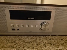 Working Toshiba TY-CWU700 CD USB Bluetooth FM HiFi Shelf Audio System No Rmt