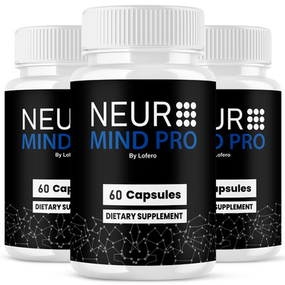 (3 Pack) Neuro Mind Pro Capsules, NeuroMind Pro Brain Supplement Memory (180ct)