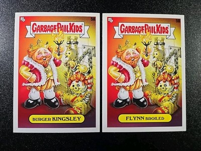 Burger King holds Ronald McDonald's in Dungeon Spoof Garbage Pail Kids Card Set