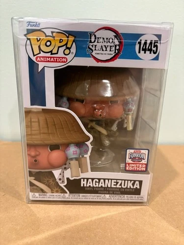 Haganezuka Funko Pop #1445 Demon Slayer with protector