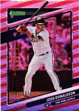 2021 Donruss #79b Josh Donaldson Red and White Stripes 