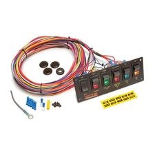 Painless Wiring 50406 6-switch Lighted Panel Non-fused With