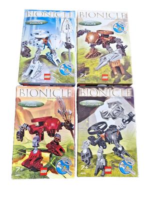 Your Choice Rahaga Sealed LEGO Bionicle Norik Bomonga Pouks Kualus Unopened Boxe