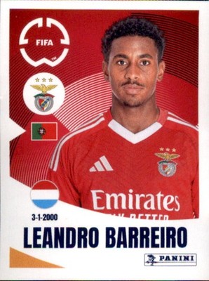 Panini FIFA Club World Cup 2025 Sticker 183 - Leandro Barreiro Benfica Lissabon