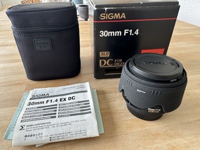 Sigma 30mm 1.4 EX DC HSM Nikon