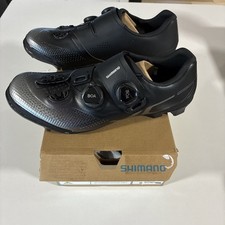 Imagen de Men's Shimano XC7 SH-XC702 Dynalast Black Cycling Shoes Size 8.5 EUR 42