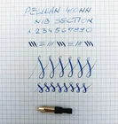 PELIKAN 400NN Spare Part Nib Section 14k-585 M Nib Vintage Late 1950s
