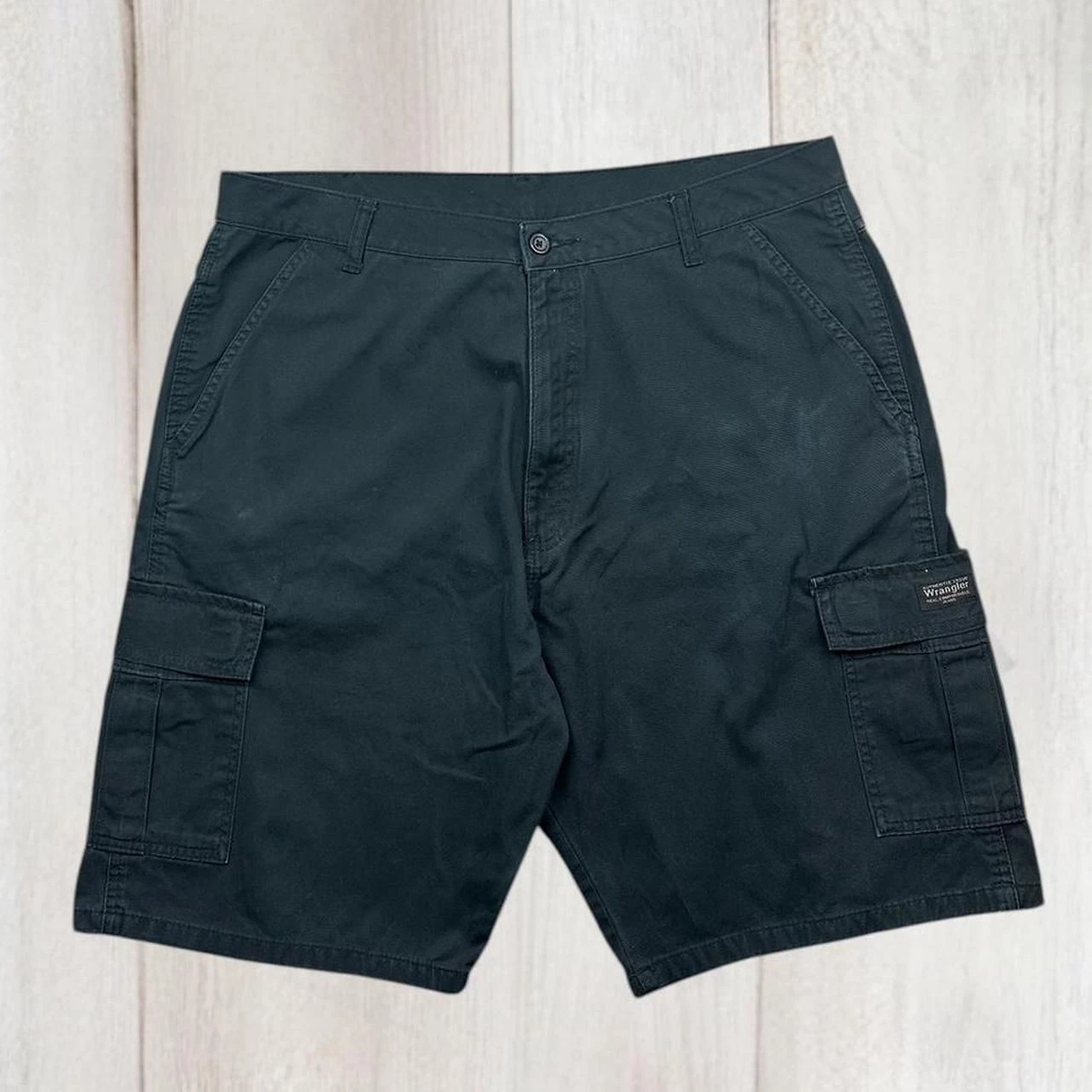 Vintage Wrangler Black Cargo shorts