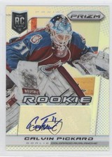 2013-14 Panini Prizm Rookie Silver 24/35 Calvin Pickard #A-2P Auto 0a1