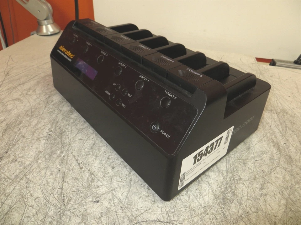 Aleratec 1:5 HDD Copy Dock Advanced 350129 NO Power Adapter AS-IS - Image 3 of 4