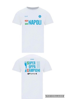 Supercup Sieg 2025 ssc neapel feierliches T-Shirt