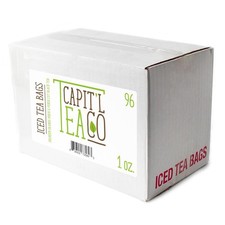 Premium Orange Pekoe  Pekoe Cut Black Tea, Gallon Size Tea Bags, Capit'l T ...
