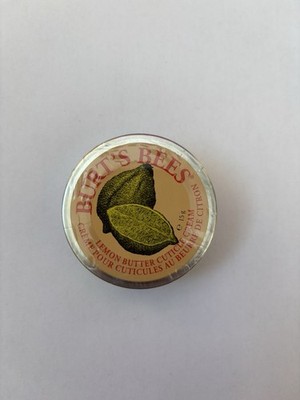 Burt's Bees Zitronenbutter Nagelhautcreme 15g Brandneu