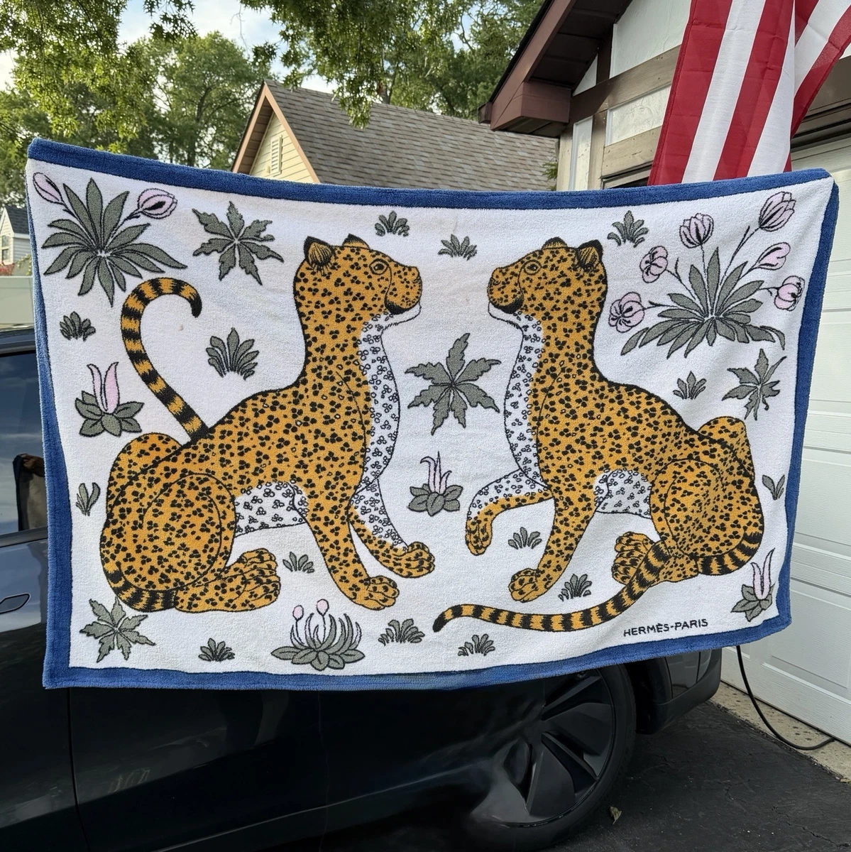 HERMÈS 100% Cotton Bath Beach Towels for sale | eBay