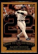 2002 Topps #365v Barry Bonds : HR 23