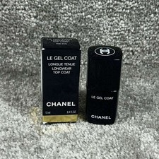 Chanel Le Gel Coat Longwear Top Coat Clear Glossy Finish Women 0.4 oz 13ml