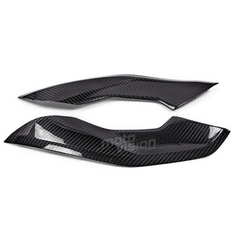 Ecopes de réservoir carbone BMW M1000R pour gain de poids et rigidité