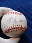 Vintage Lou Piniella New York Yankees Signed Autographed Official Baseball