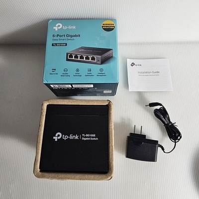 New TP-Link 5-Port Gigabit Easy Smart Switch TL-SG105E