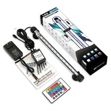 Aquarium Underwater Fish Tank RGB SMD LED Light Submersible Strip Lamp w/ Remote