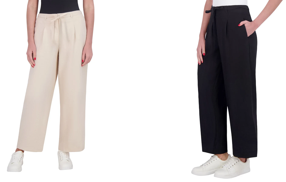 DKNY Women's Drawstring Ankle Pant (1865559) | eBay