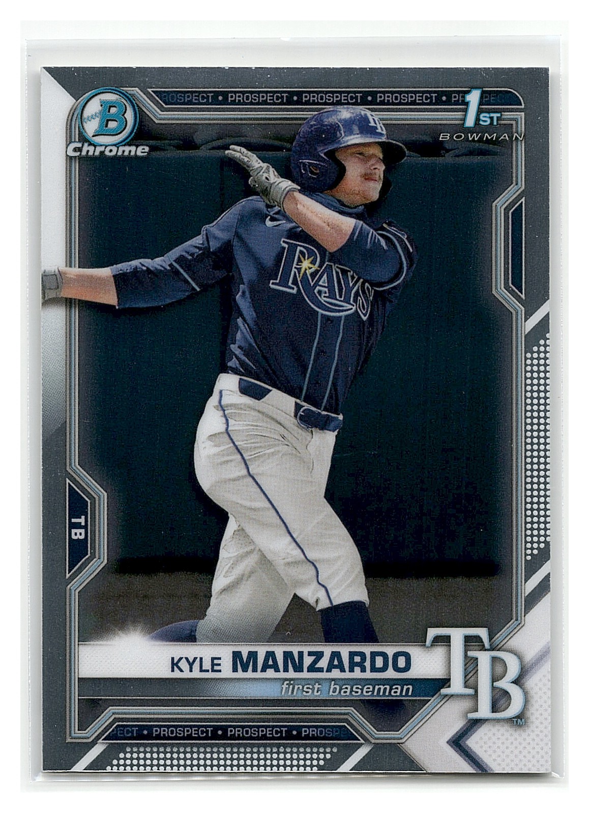 Kyle Manzardo 2021 Bowman Draft Chrome #BDC-191