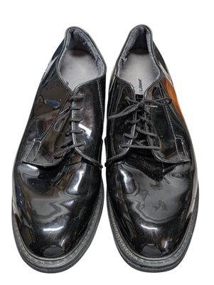 12 D - USMC USAF USN High Gloss Oxford Shoes Bates Capps Dress Shoe | eBay