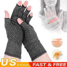 Copper Arthritis Compression Gloves Hand Support Joint Pain Relief Men/women