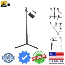 SQ2 Telescoping Selfie Stick with Tripod Compatible for OSMO 360,Insta360 X5,...