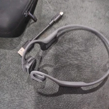 AfterShokz AS650 Air Open-Ear Wireless Bone Conduction Headphones - Slate Grey