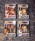 Funko Pop! Television Big Bang Theory 4-Pack Lot Sheldon Leonard Raj Howard
