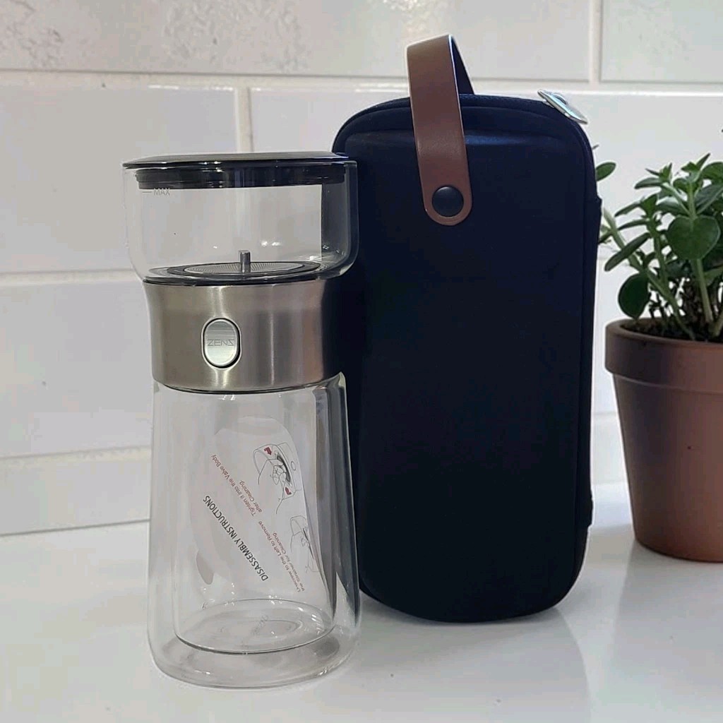 Pot One Touch Tea Maker For Loose Leaf Tea New