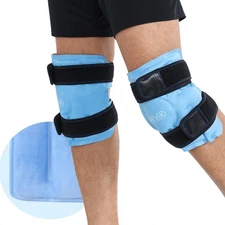 ice Wraps for Knee Discomfort, Gel Ice Packs Reusable with Cold Compression, ...