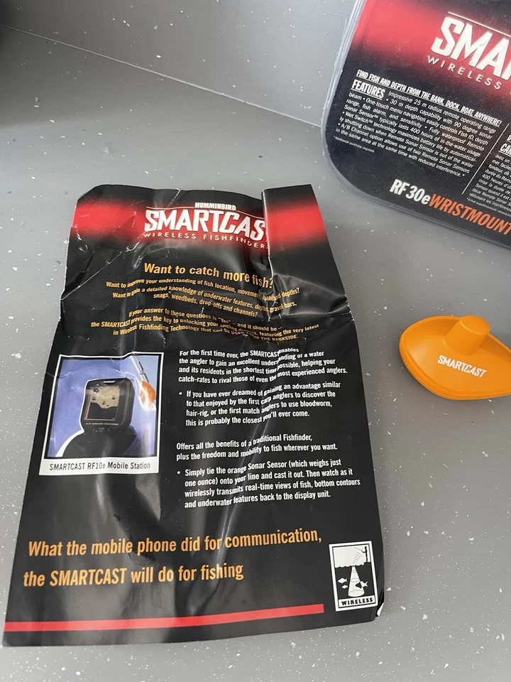 Humminbird Smartcast wireless fishfinder RF30 Fish Finder Watch VTG fishing gift - Image 3 of 4