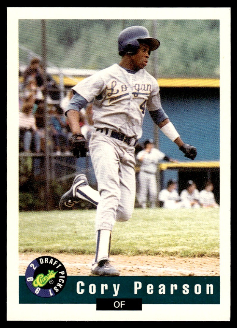 1992 Classic Draft Picks Cory Pearson Texas Rangers #82