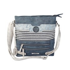 Rieker Umhängetasche Blau-Kombi H1346-16 Damen Tasche