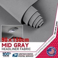 New Automotive flat knit Headliner Fabric with Foam Backing Car DIY Replacement