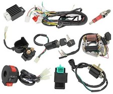 Complete Electrics Stator Coil CDI Wiring Harness for 4 Stroke ATV KLX 50cc