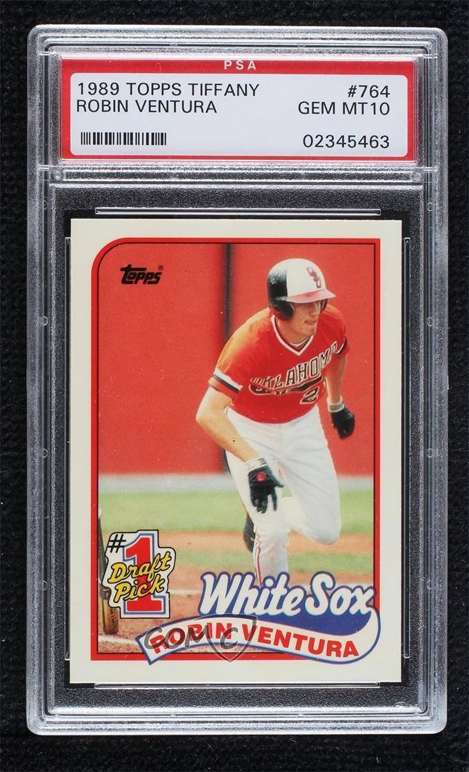 1989 Topps Collector's Edition (Tiffany) Robin Ventura #764 Rookie RC b7i