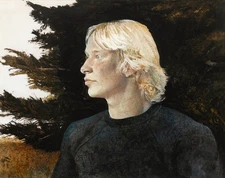 Andrew Wyeth: Hawking 22x30 Archival Quality Fine Art Print