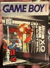 Iron Man/X-O Manowar in Heavy Metal (Nintendo Game Boy, 1996) - MANUAL ONLY