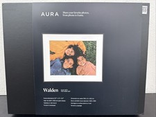 Aura Walden 15 WiFi Digital Picture Frame Setup Aura App OPEN BOX