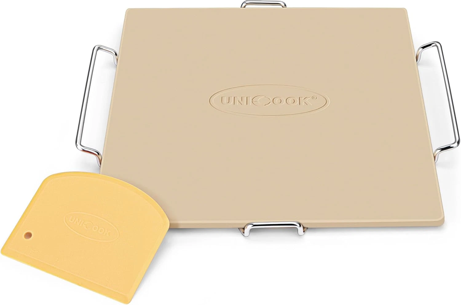 Unicook 12 Inch Square Pizza Stone for Oven and Grill, Oven Baking Stone for Bre
Opens in a new wind