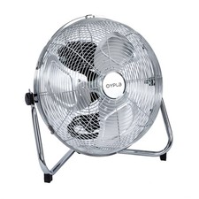 NEW! 14" Chrome High Velocity Industrial 3 Speed Free Standing Large Gym Fan